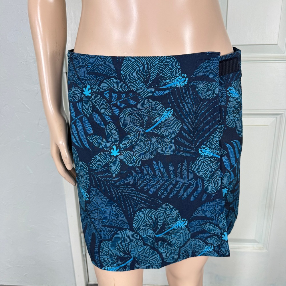 Rip Skirt Women's Skirt Hawaii Floral Wrap Polyester Floral Mini Small Travel P6